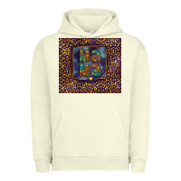 Pigment Pistachio Leopard mama Urban Hoodie - FaDigitalArtStudio