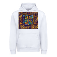 White Leopard mama Urban Hoodie - FaDigitalArtStudio