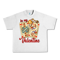 Be My Valentine With Playing Cards And Key Urban Heavy Tee | Teevron