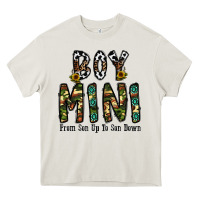 Cream boy mini from son up to son down Heavy Core Tee - CowhideDigitalArt