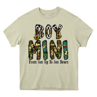 Mossy boy mini from son up to son down Heavy Core Tee - CowhideDigitalArt