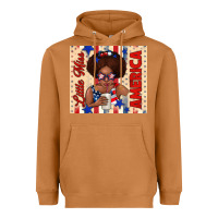 Meerkat little miss america Heavyweight Hoodie - TumblerDesignByShophia