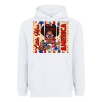 White little miss america Heavyweight Hoodie - TumblerDesignByShophia