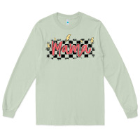 Matcha checkered mama Long Sleeve Tee - MaliasSmallBusiness