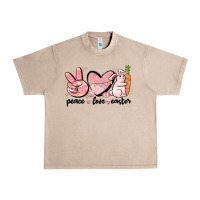 French Oak peace love easter Urban Heavy Tee - MaliasSmallBusiness