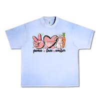 Grape Ice peace love easter Urban Heavy Tee - MaliasSmallBusiness
