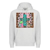 Dove Grey western he is risen with rabbit Premium Hoodie - TumblerDesignByShophia