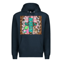 Navy western he is risen with rabbit Premium Hoodie - TumblerDesignByShophia