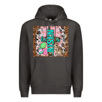 Smoke western he is risen with rabbit Premium Hoodie - TumblerDesignByShophia