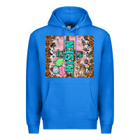 True Royal western he is risen with rabbit Premium Hoodie - TumblerDesignByShophia