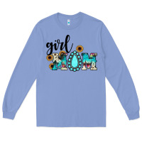 Colony Blue girl mom Long Sleeve Tee - JahusDesignShop