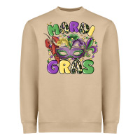 Mushroom mardi gras Heavyweight Sweatshirt - MaliasSmallBusiness