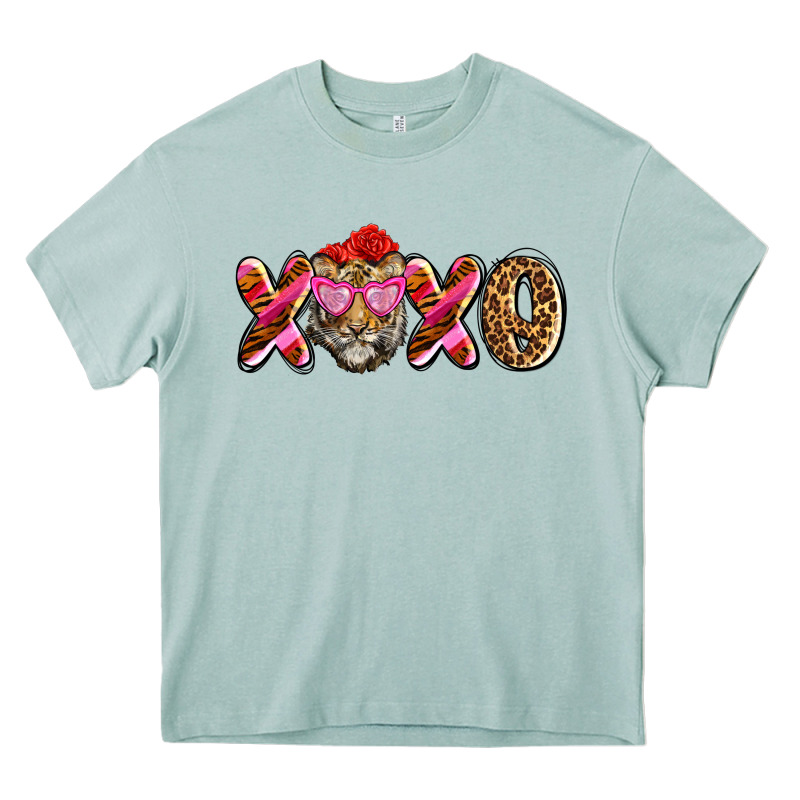 Xoxo Tiger Olivia Heavy Core Tee by OliviaCreatesArt | Teevron