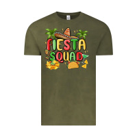 Vintage Olive fiesta squad Vintage Tee - MaliasSmallBusiness