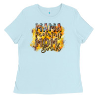 Baby Blue mama mommy mom bruh Ladies Tee - RacoonDesign