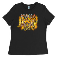 Black mama mommy mom bruh Ladies Tee - RacoonDesign