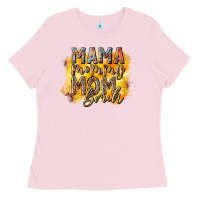 Bubblegum Pink mama mommy mom bruh Ladies Tee - RacoonDesign
