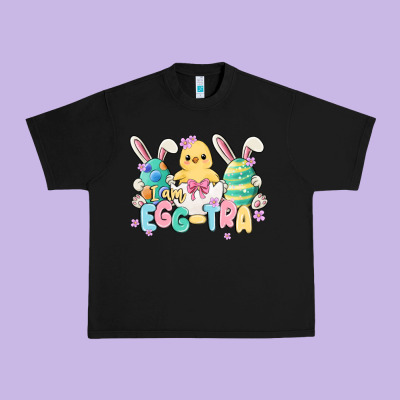 I Am Eggtra Urban Heavy Tee Designed By Maliassmallbusiness