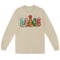 Mushroom peace Long Sleeve Tee - MaliasSmallBusiness