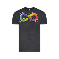 Infinity Symbol Autism Vintage Tee | Teevron