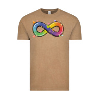 Vintage Coffee infinity symbol autism Vintage Tee - MaliasSmallBusiness