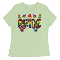 Matcha pride gnome Ladies Tee - CowhideDigitalArt