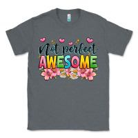 Charcoal Heather not perfect awesome Classic Tee - JahusDesignShop