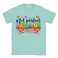 Seafoam not perfect awesome Classic Tee - JahusDesignShop