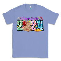 Colony Blue Happy Easter 2024 Classic Tee - CowhideDigitalArt