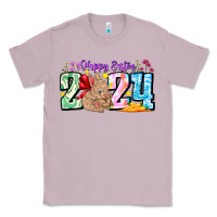 Lilac Happy Easter 2024 Classic Tee - CowhideDigitalArt