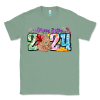 Sage Happy Easter 2024 Classic Tee - CowhideDigitalArt