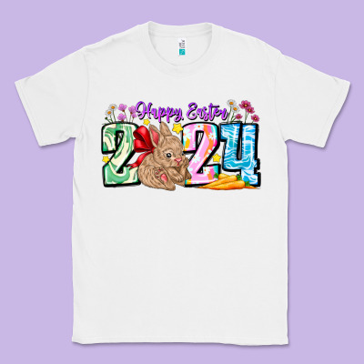 Happy Easter 2024 Classic Tee Designed By Cowhidedigitalart