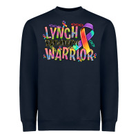 Navy lynch syndrome warrior Heavyweight Sweatshirt - NancyCooperArtShop