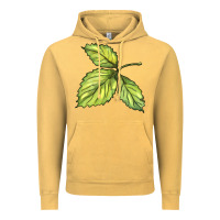 Vintage Mustard green leaf Vintage Hoodie - BarkalooDesign