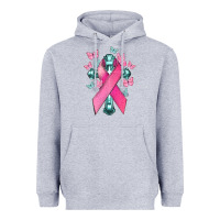Heather Grey Cancer Cross Cancer Awareness Heavyweight Hoodie - HowdyJamesFarm