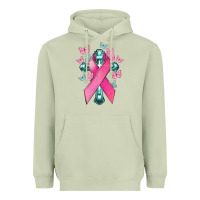 Matcha Cancer Cross Cancer Awareness Heavyweight Hoodie - HowdyJamesFarm