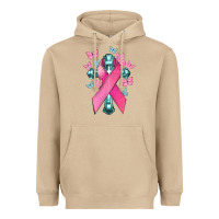 Mushroom Cancer Cross Cancer Awareness Heavyweight Hoodie - HowdyJamesFarm