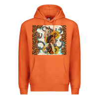 Carrot horses with sunflowers Premium Hoodie - TumblerDesignByShophia