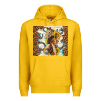 Lemon horses with sunflowers Premium Hoodie - TumblerDesignByShophia