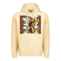 Pina Colada horses with sunflowers Premium Hoodie - TumblerDesignByShophia
