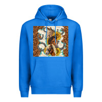 True Royal horses with sunflowers Premium Hoodie - TumblerDesignByShophia