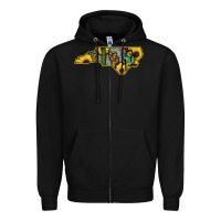 Black Western North Carolina Map Sunflower Zipper Hoodie - Bettercallsaul