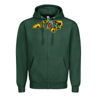 Sports Green Western North Carolina Map Sunflower Zipper Hoodie - Bettercallsaul