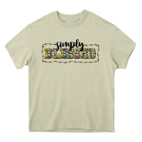 Mossy simply blessed Heavy Core Tee - BarkalooDesign