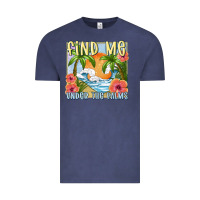 Vintage Denim find me under the palms Vintage Tee - MaliasSmallBusiness
