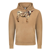 Vintage Camel Texas Longhorn Heifer Vintage Hoodie - LillyAllenDesigns
