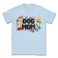 Dusty Blue dog mom Classic Tee - MaliasSmallBusiness