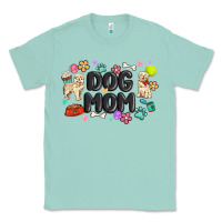 Seafoam dog mom Classic Tee - MaliasSmallBusiness