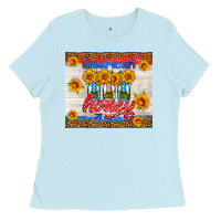 Baby Blue american honey tumbler Ladies Tee - HRA Design Shop