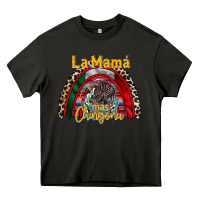 Asphalt la mama mas chingona Heavy Core Tee - RacoonDesign